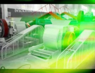 ladrillo de arcilla maquinaria línea de producción(www.firedbrickmachine.com)