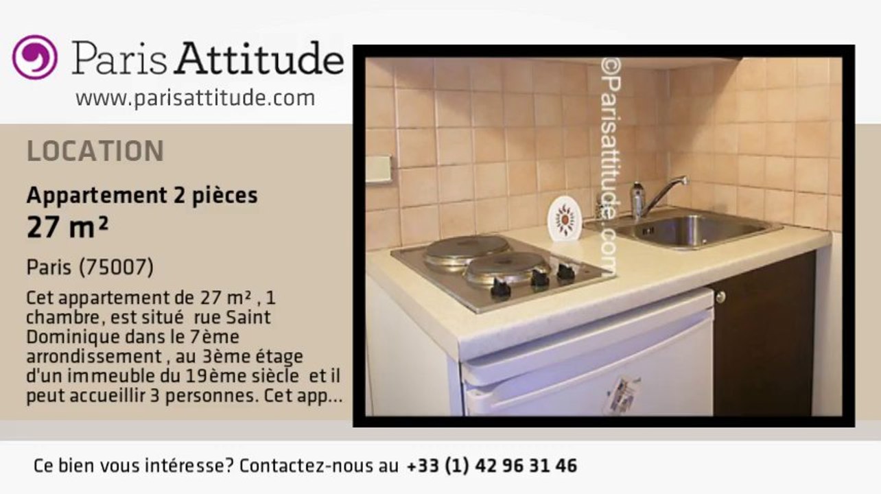 Appartement 1 Chambre à louer - Tour Eiffel, Paris - Ref. 6232