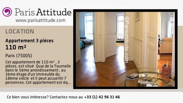 Appartement 2 Chambres à louer - Quartier Latin/St Michel, Paris - Ref. 2724
