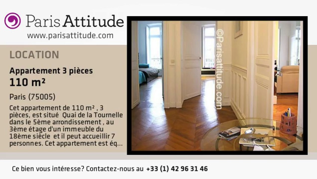 Appartement 2 Chambres à louer - Quartier Latin/St Michel, Paris - Ref. 2724