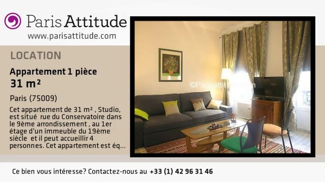 Appartement Studio à louer - Grands Boulevards/Bonne Nouvelle, Paris - Ref. 7173