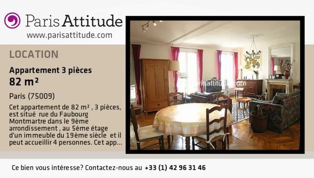 Appartement 2 Chambres à louer - Notre Dame de Lorette, Paris - Ref. 2164