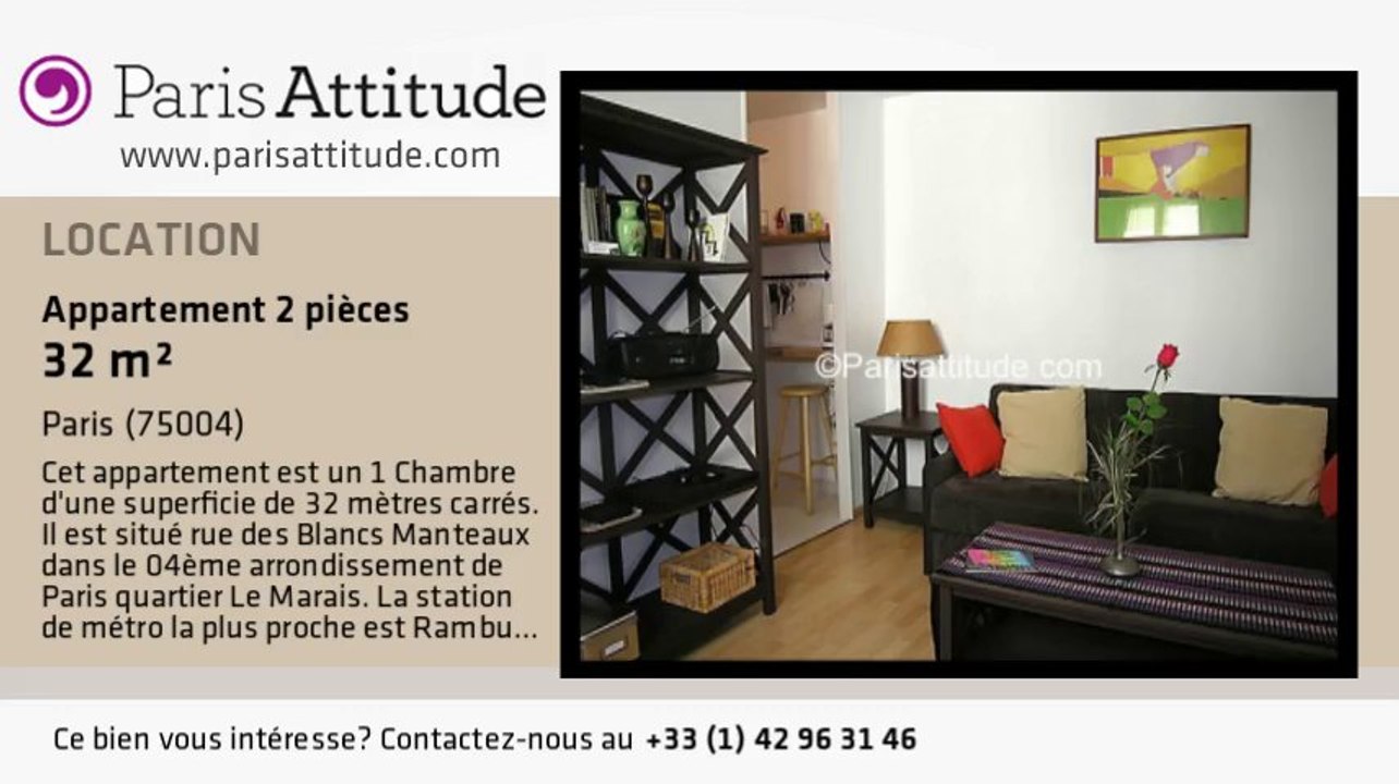 Appartement 1 Chambre à louer - Centre George Pompidou, Paris - Ref. 3473