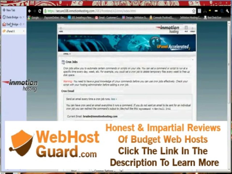 DaDa Mail plugin - DaDa Bridge - Discussion List - InMotion Hosting