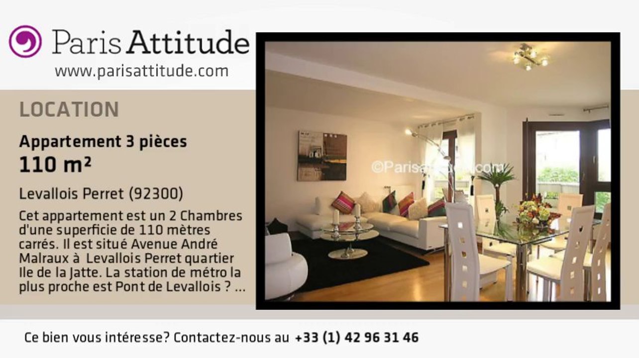 Appartement 2 Chambres à louer - Levallois Perret, Levallois Perret - Ref. 4955
