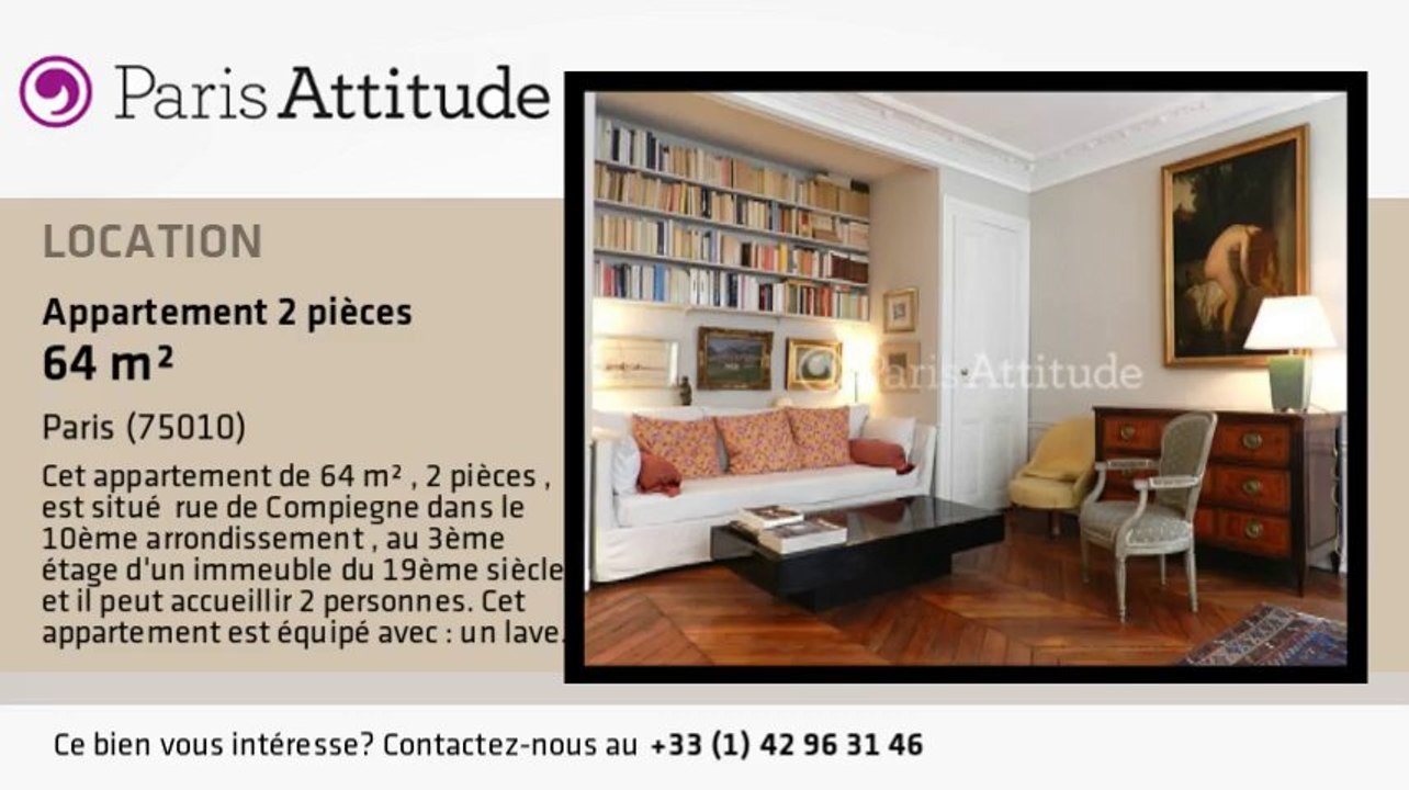 Appartement 1 Chambre à louer - Gare de l'Est/Gare du Nord, Paris - Ref. 8677