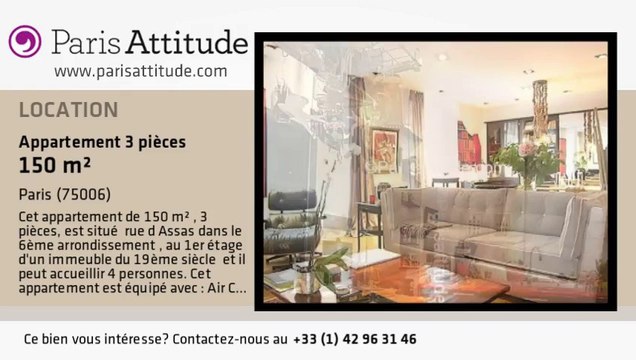 Appartement 2 Chambres à louer - Jardin du Luxembourg, Paris - Ref. 2450