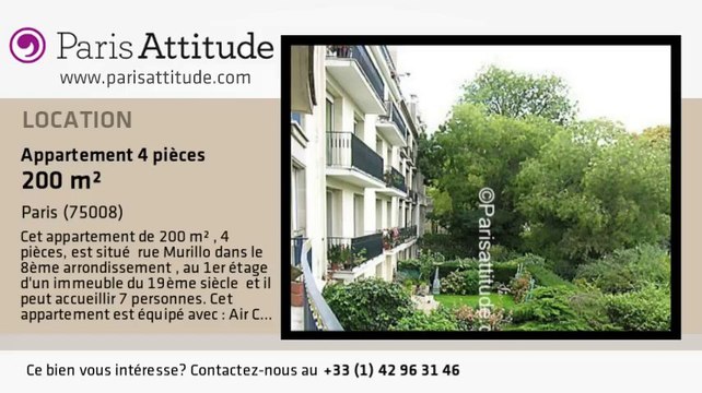 Appartement 3 Chambres à louer - Parc Monceau, Paris - Ref. 7695