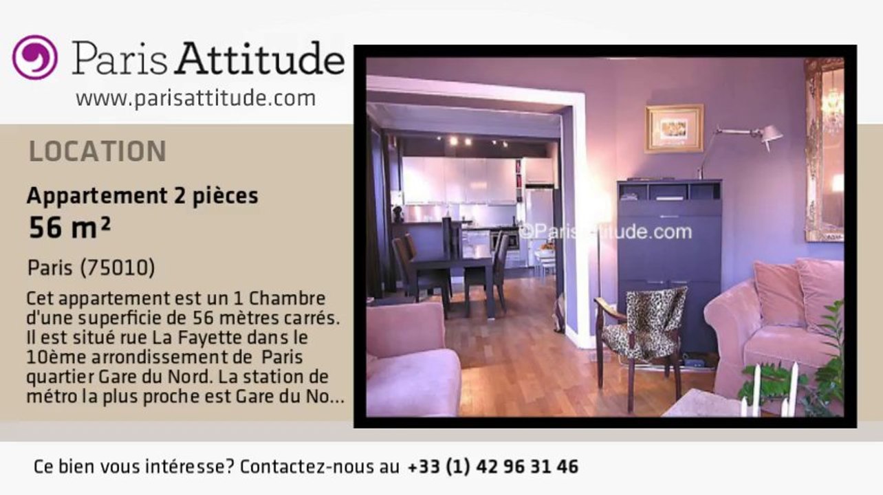 Appartement 1 Chambre à louer - Gare de l'Est/Gare du Nord, Paris - Ref. 1869