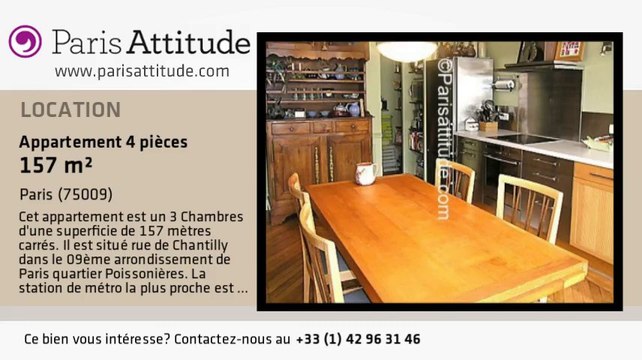 Appartement 3 Chambres à louer - Poissonnière, Paris - Ref. 3685
