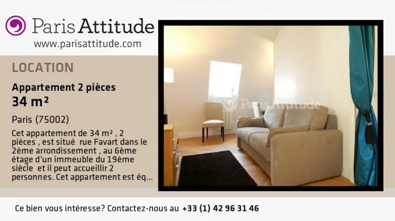Appartement 1 Chambre à louer - Opéra, Paris - Ref. 8294