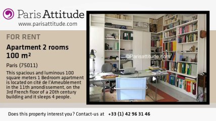 1 Bedroom Loft for rent - Reuilly Diderot, Paris - Ref. 5019