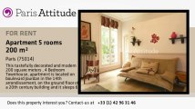 4 Bedroom Townhouse for rent - Montsouris, Paris - Ref. 8834