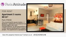 2 Bedroom Apartment for rent - Auteuil, Paris - Ref. 8485