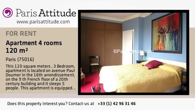 3 Bedroom Apartment for rent - Trocadéro, Paris - Ref. 3538