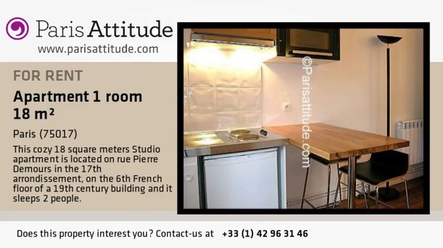 Studio Apartment for rent - Pereire, Paris - Ref. 4010