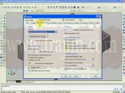 How to Protect files in AutoCAD using Password