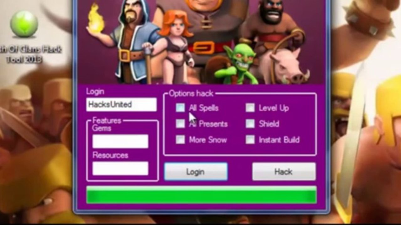 Clash of Clans Hack Tool 2013