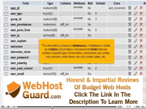 What is a MySQL database? - Web Hosting Tutorial