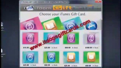 Generator 2013 iTunes Gift Card Generator 2013
