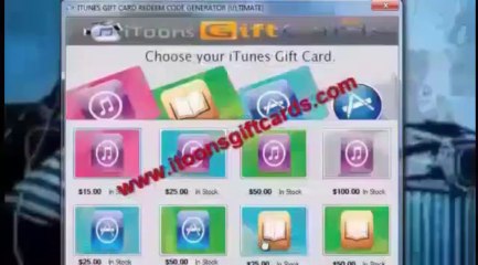 2013[Updated NOVEMBER  2013] iTunes Gift Card Generator 2013