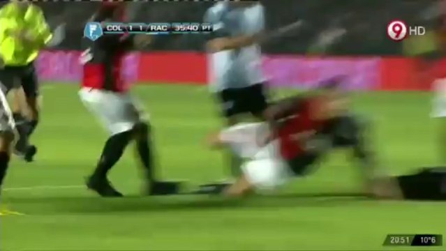 Torneo Inicial 2013 - Fecha 1 - Colon vs Racing Club - Primer Tiempo