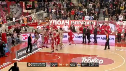 Galatasaray 54-72 Olympiacos