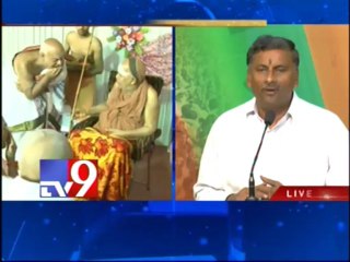 Why YSR took interest in Kanchi Swamy arrest- Prabhakar