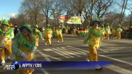 Macy's Thanksgiving parade in New York