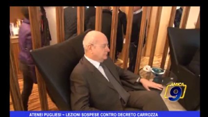 Atenei Pugliesi | Lezioni sospese contro Decreto Carrozza