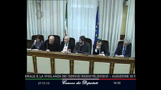Roma - Audizione rappresentanti APT (27.11.13)