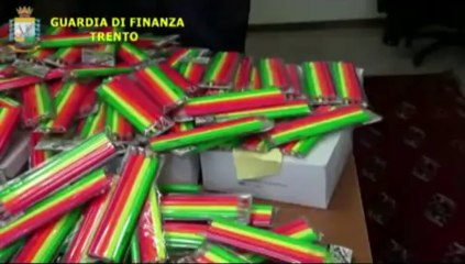 Trento - Sequestrati 140mila pastelli altamente tossici (27.11.13)