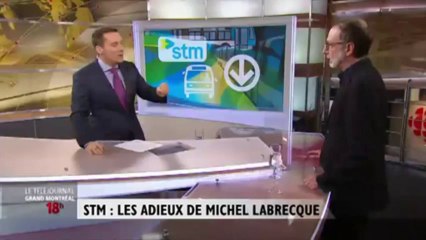 Michel Labrecque fait ses adieux à la STM