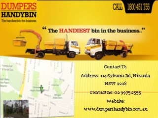 Dumpers Handybin