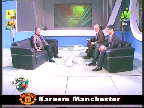 الاعلاميين طارق رضوان ومحمد مرسي في صباح الرياضه مع سعيد عبد السلام نائب رئيس تحربر الجمهوريه 29 نوفمبر 2013