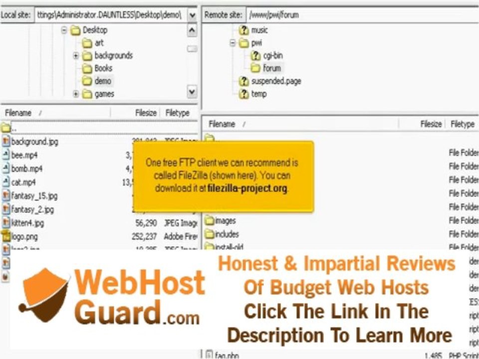AWG Web Hosting Series #23 - What is FTP?