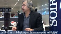 11h02: «De nouveaux partis en Belgique, oui, mais attention à l’éparpillement»