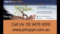 Properties for rent Hornsby - John Pye Real Estate  61 2 9476 0000