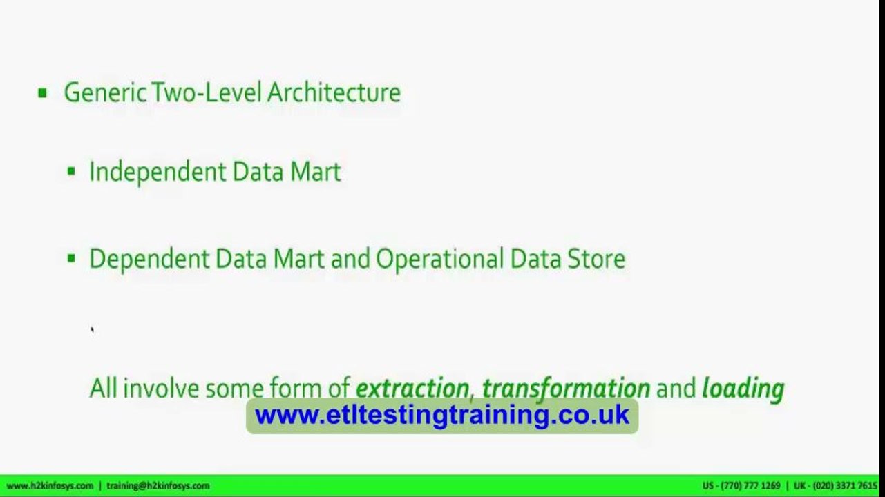 ETL Testing Online Training | ETL Testing Online Training and Placement Assistance | ETL Testing Training in UK