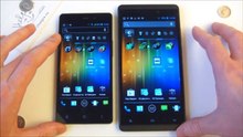 Fly IQ453 Luminor FHD vs Fly IQ457 Universe 5.7 - демонстрация работы