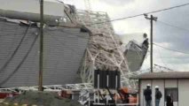 Dos muertos en un accidente en el estadio inaugural de Brasil 2014