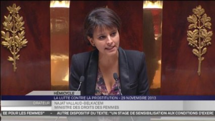 "Je ne veux pas d'une société où les femmes ont un prix"