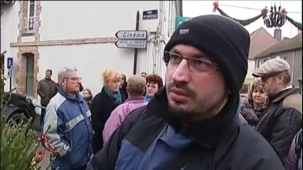 Manifestation de soutien au bijoutier qui a tué un braqueur à Sézanne
