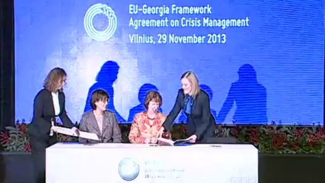 Georgia, Moldova agree deals with EU, Ukraine refuses