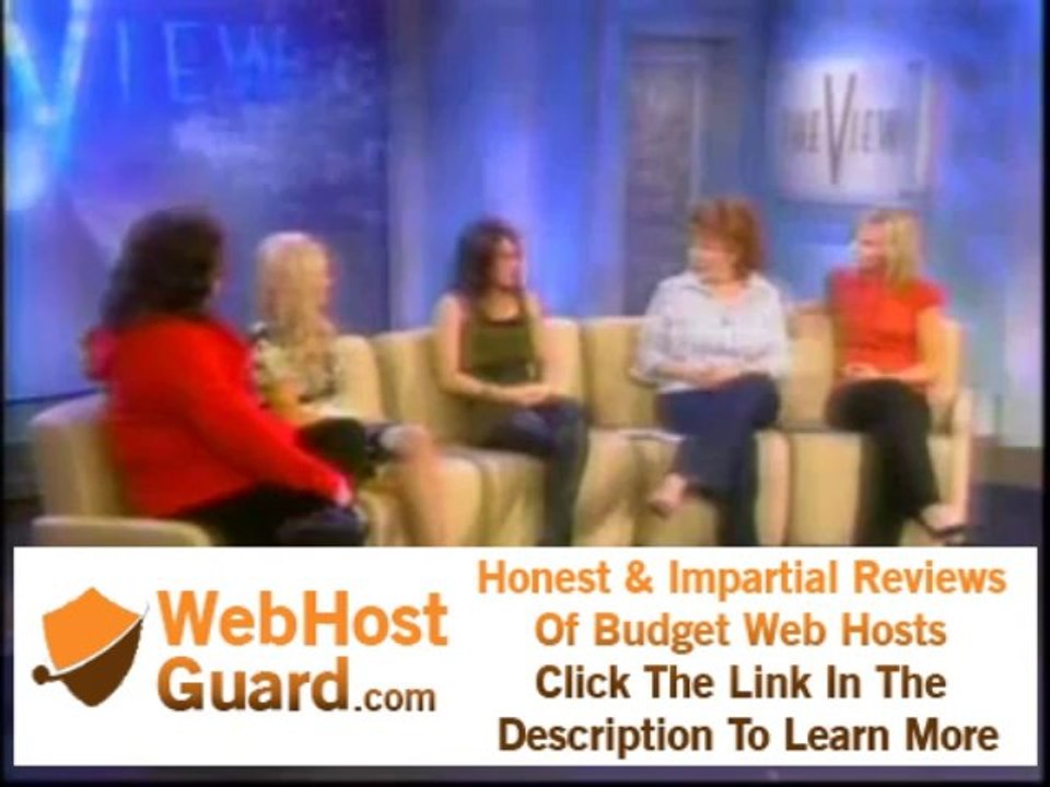 Kristin Chenoweth co-hosting "The View" Feb. 8, '07 (Part 4)