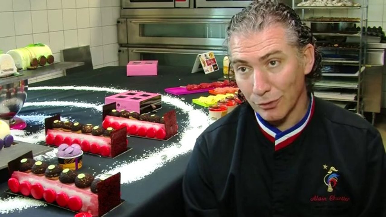 Christmas Frozen Desserts class at ENSP by Alain CHARTIER