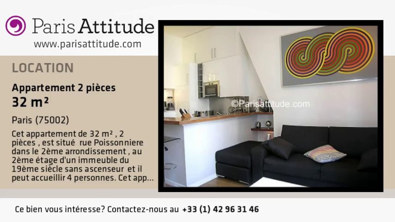 Appartement 1 Chambre à louer - Montorgueil, Paris - Ref. 6225