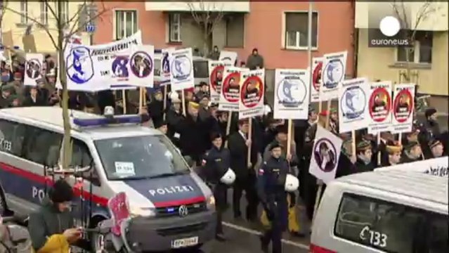 Choques en Insbruk entre anti-fascistas y grupos estudiantiles derechistas