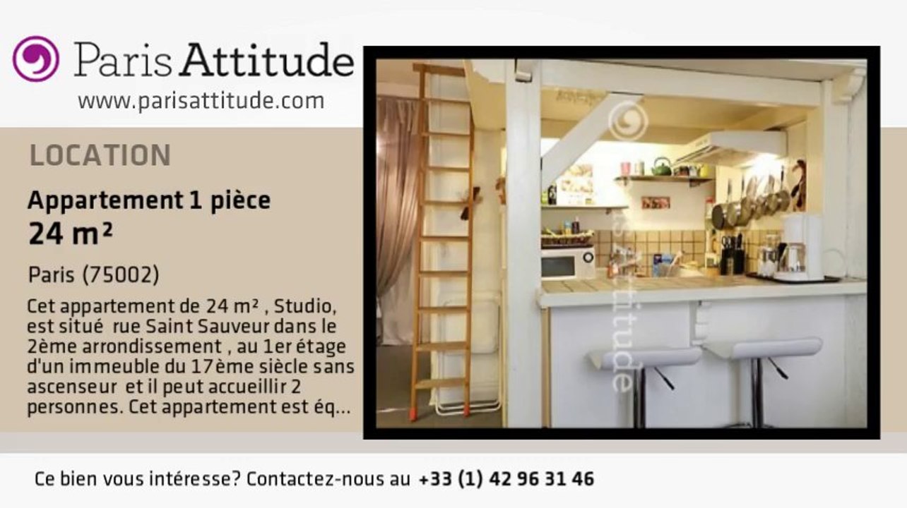 Appartement Studio à louer - Strasbourg St Denis, Paris - Ref. 2012