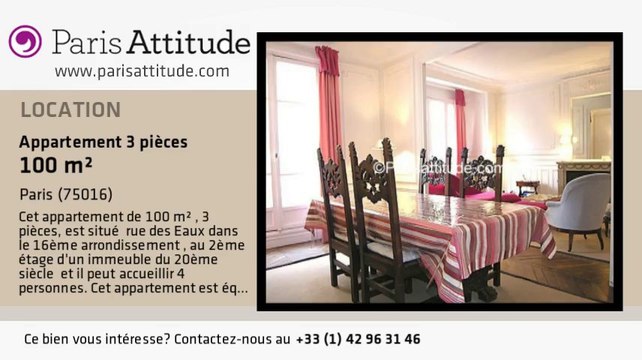 Appartement 2 Chambres à louer - La Muette, Paris - Ref. 6107